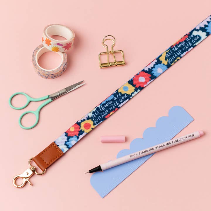 All things are possible Lanyard for wholesale by Ali Marriott