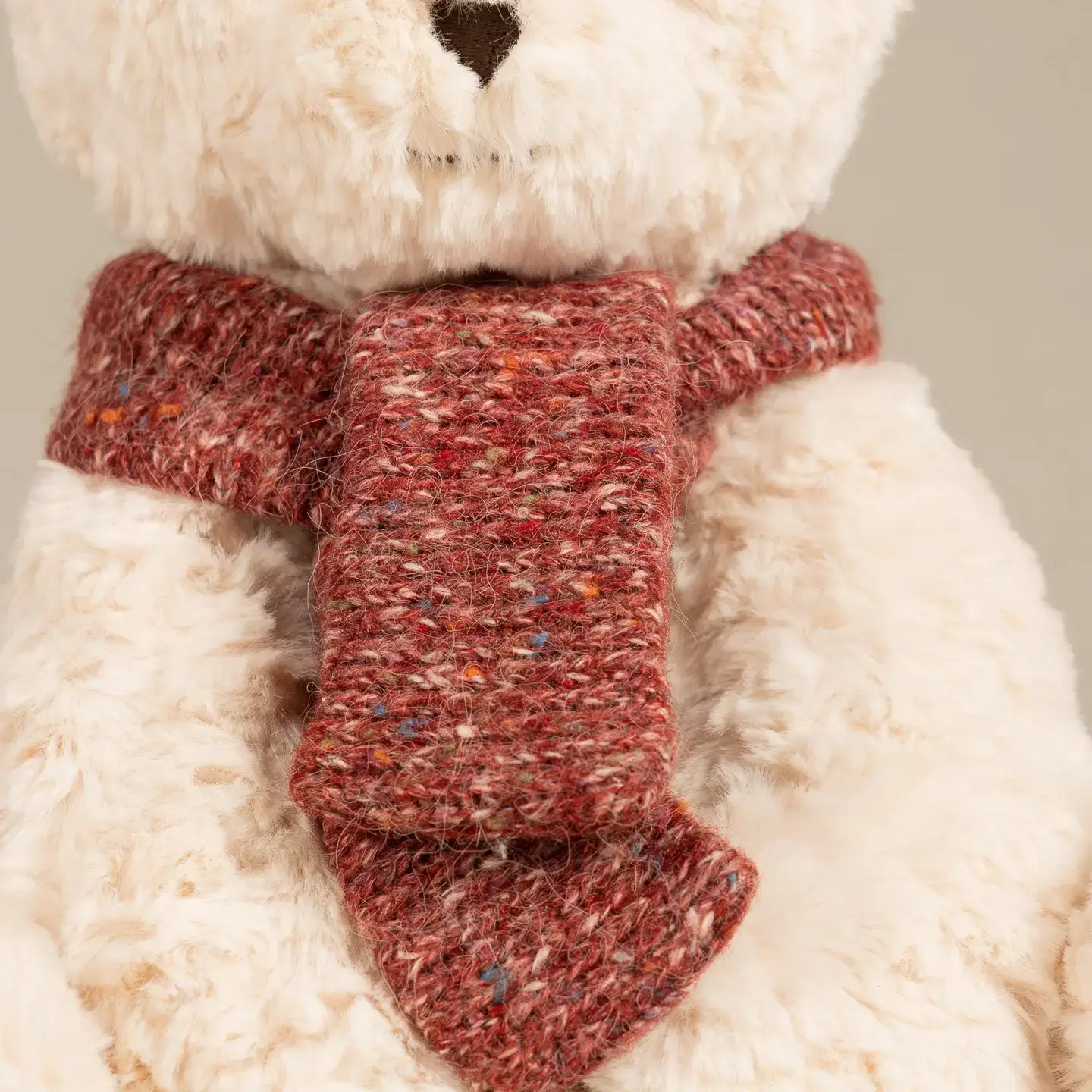 pamplemousse peluches - Wholesale Stuffed/Plush Toy - Kids & Baby - Harold the Bear - Knitted Scarf1
