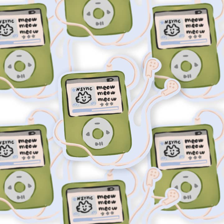 The Stray Shop - Wholesale Sticker - Kitty-Pod Sticker1