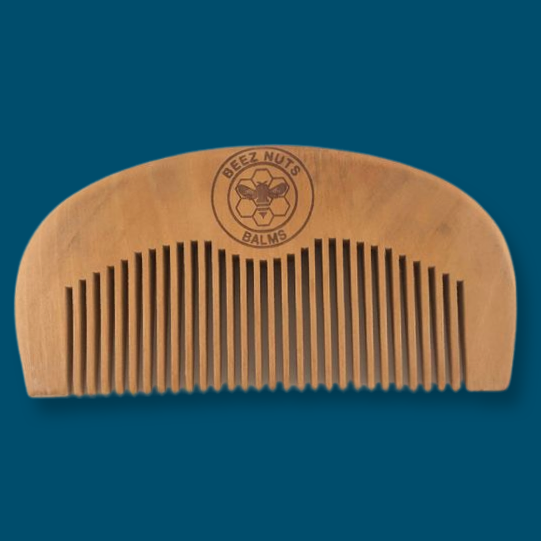 Beez Nuts Balms – wholesale Skäggborste/kam – Beez nötter skägg kam1