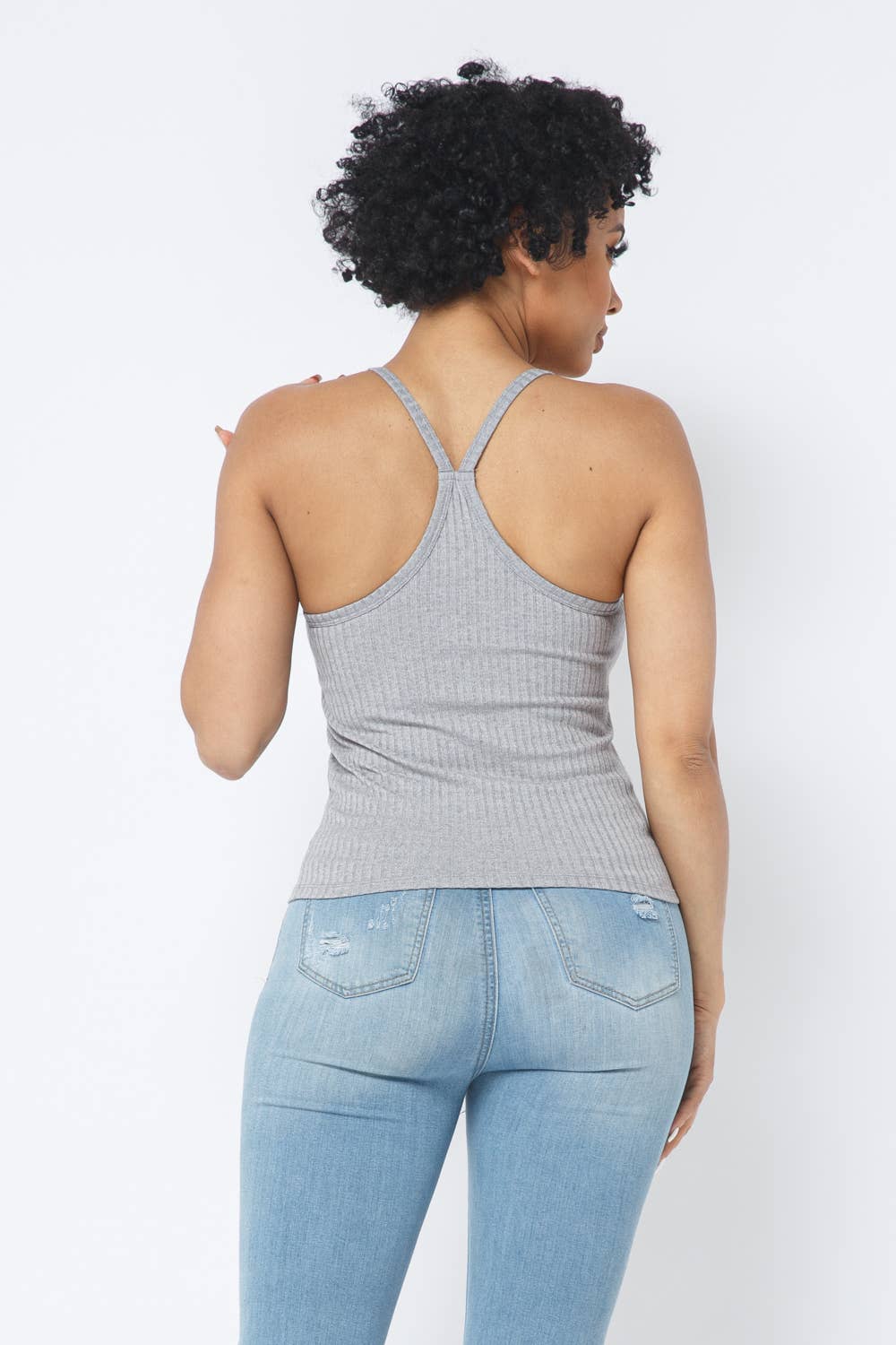 Julia by LoveJ - Wholesale Tank Top - Women's - Rib Racer Back Sleeveless Tank Top24