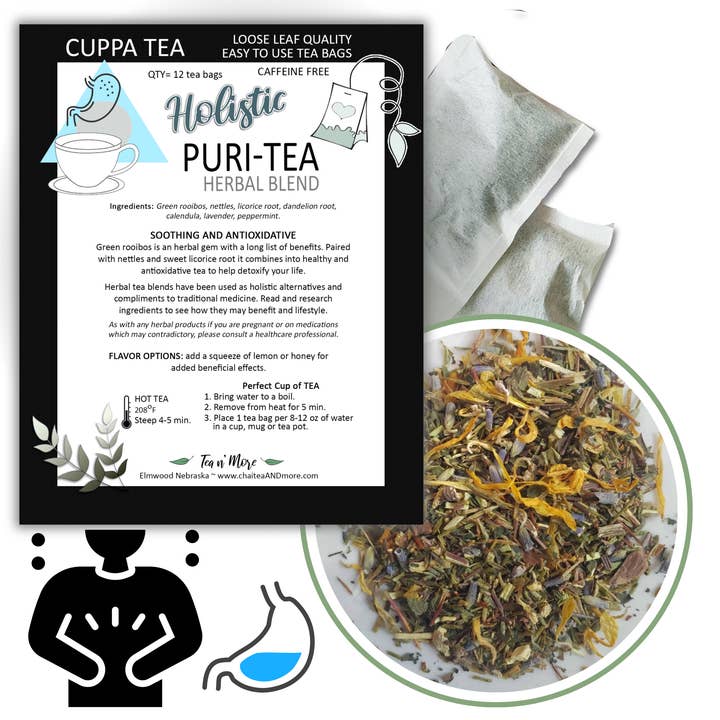 Holistic Puri-TEA CUPPA Tea for wholesale by Tea n' More