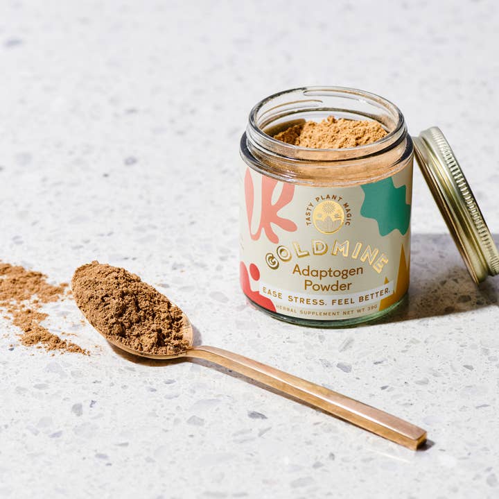 Goldmine - Wholesale Protein/Superfood Powder - Adaptogen Powder Jar