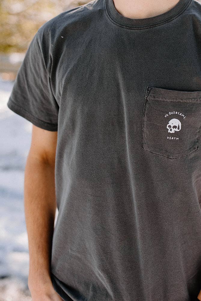 Hope Outfitters - Vendita all'ingrosso Maglietta serigrafata - Unisex - T-shirt con grafica He Overcame Death7