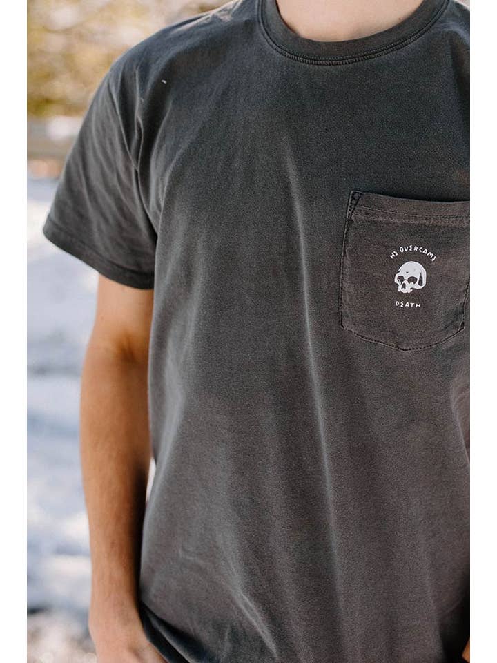 Hope Outfitters - Vendita all'ingrosso Maglietta serigrafata - Unisex - T-shirt con grafica He Overcame Death7