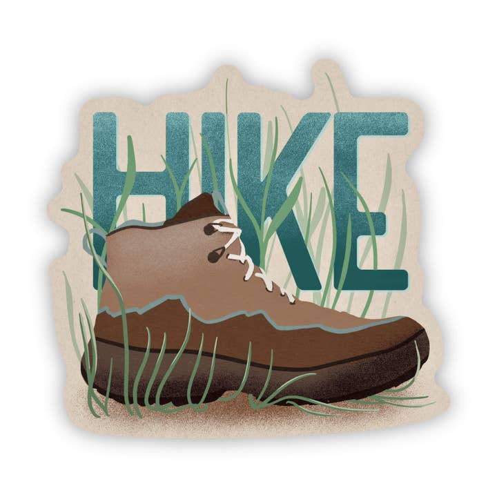 Hiking Boot Sticker for wholesale by Creatively Leanne