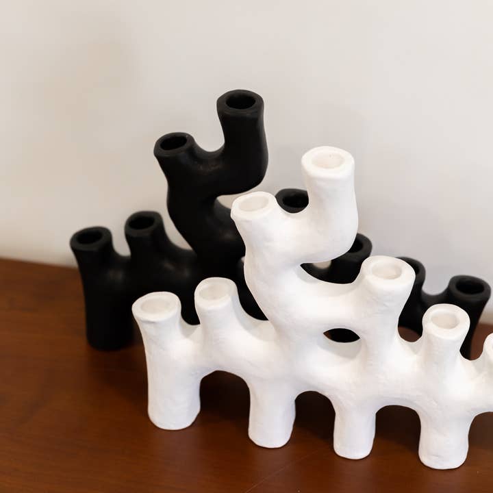 OITO Atelier – wholesale Candle holder – Ceramic Candelabra2