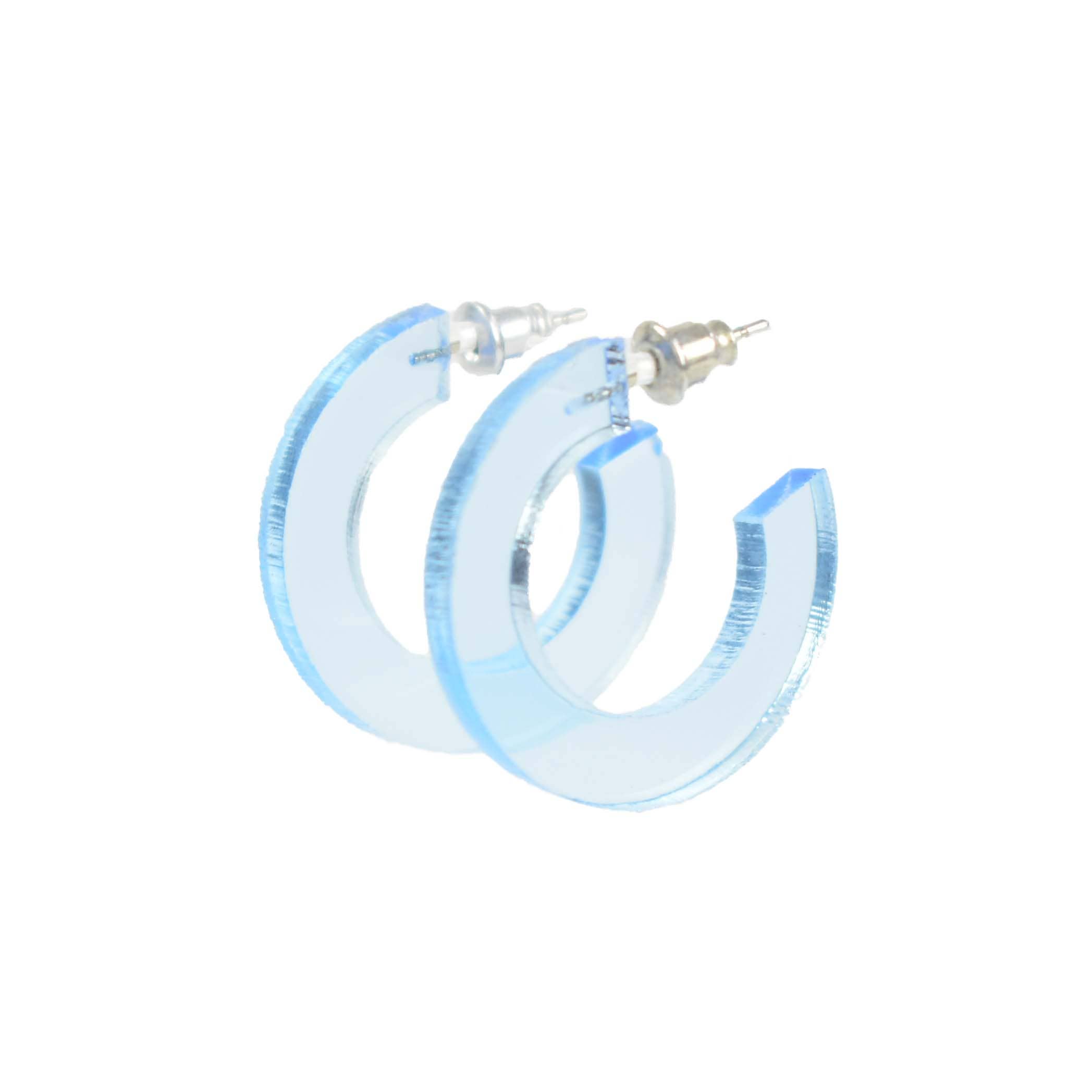 The Paper Dress – wholesale Hoop earrings – Colorful Lightweight Acrylic Hoop Earrings37