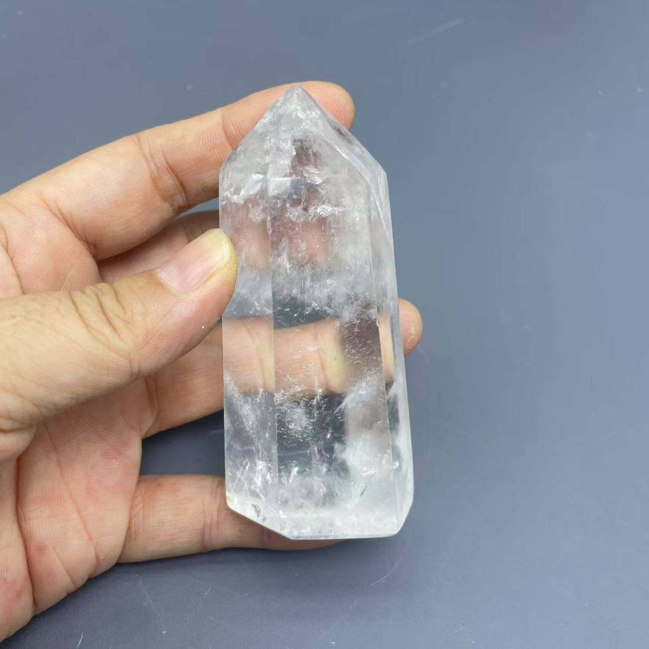 Crystal Deal· Wholesale - Wholesale Multi-Stone Ring - Clear Quartz Tower Set of 1LB, 3 Sizes available8