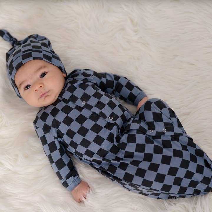 Chapeau noeud en bambou pour la vente par Silkberry Baby