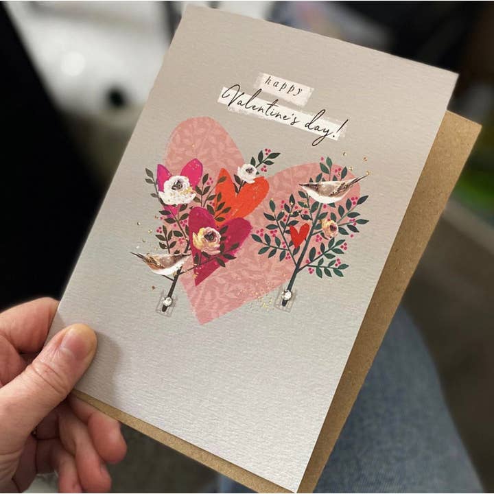 Stephanie Davies - Vendita all'ingrosso Biglietti per San Valentino - Albero a forma di cuore di buon San Valentino2