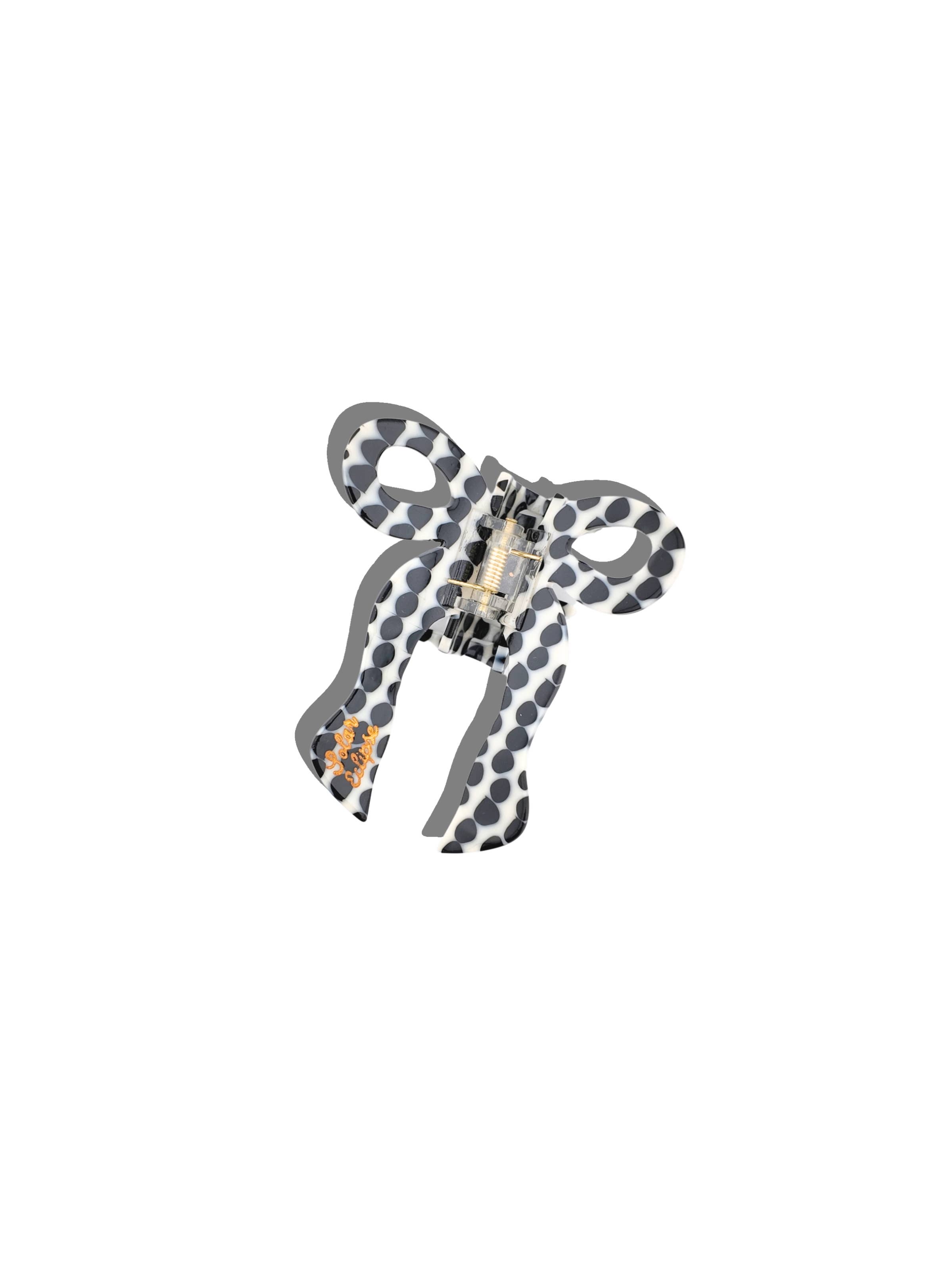 Solar Eclipse – Clips para cabelo - Mulher por atacado – Garra de Cabelo com Laço Coquette Pintado à Mão | Ecológico3