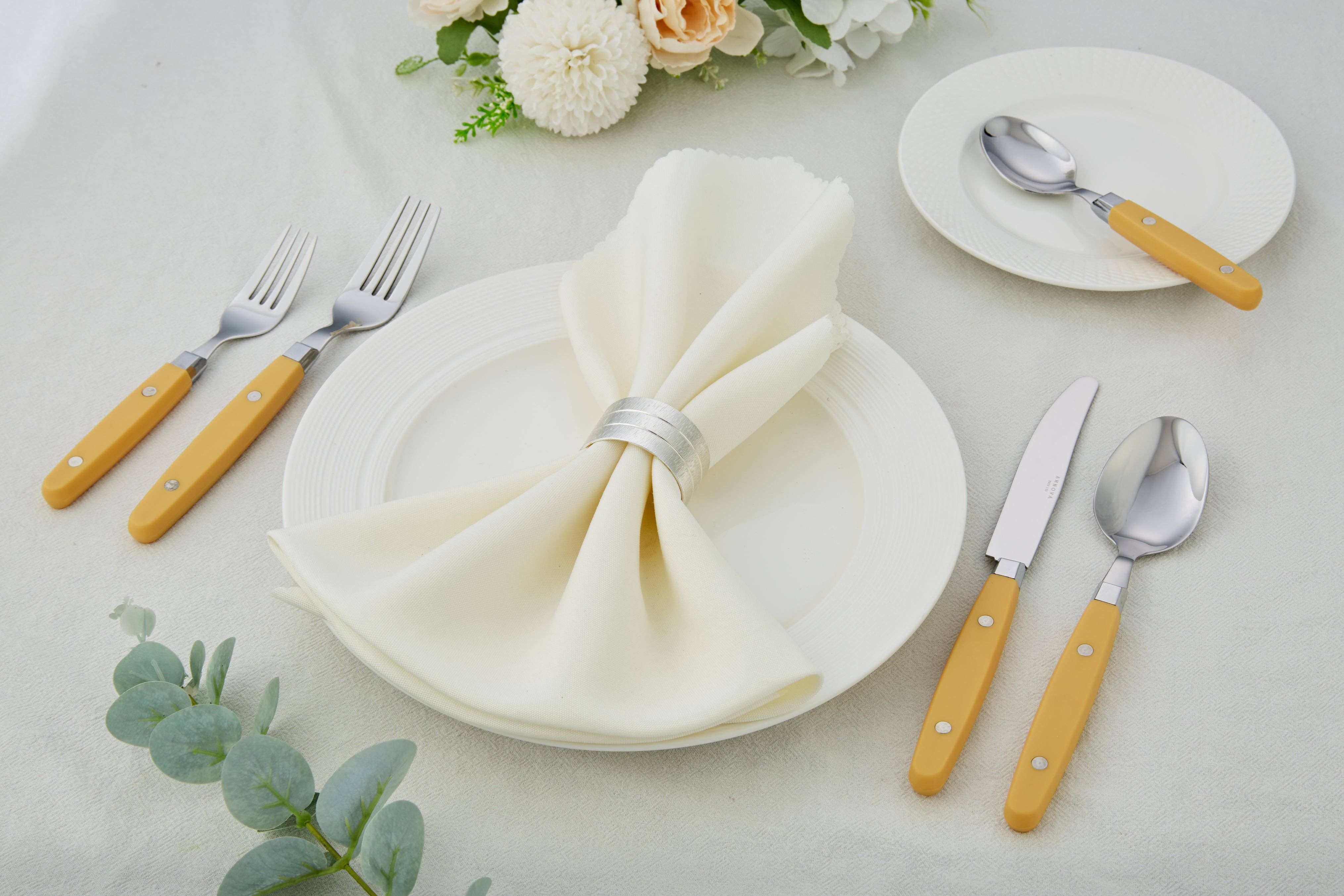 ANNOVA - Venta al por mayor Conjunto de cubiertos - Juego de Cubiertos Retro ANNOVA de 20 Piezas109