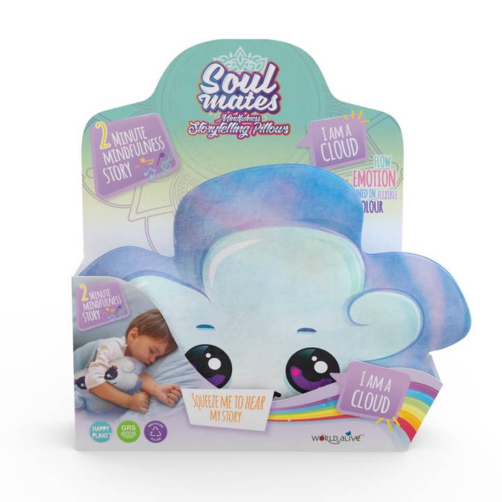 Mindfulness Story Kussen - Cloud voor wholesale door soulmateskidsyoga