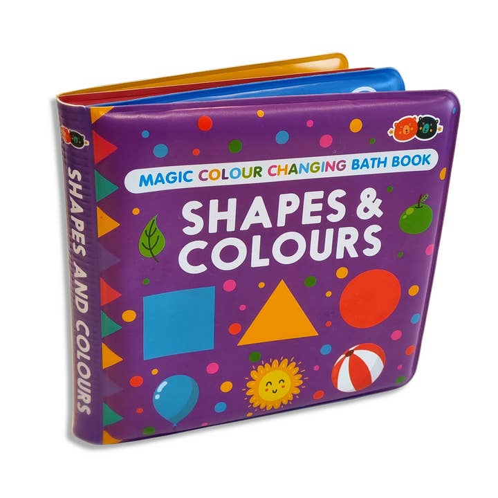 Buddy and Barney LLC - Wholesale Bath Toy - Baby - Color Changing Bath Book - Shapes & Colors0