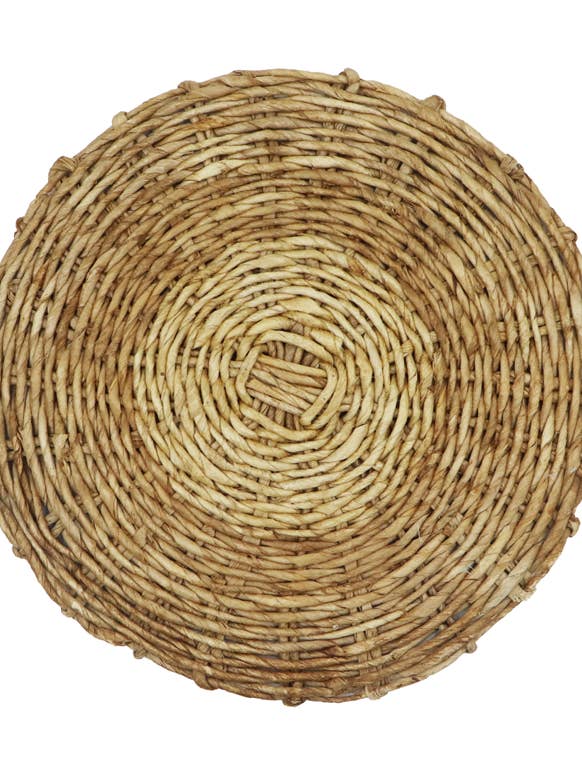 Valejo Abaca Round Placemat for wholesale by Cantiq Living