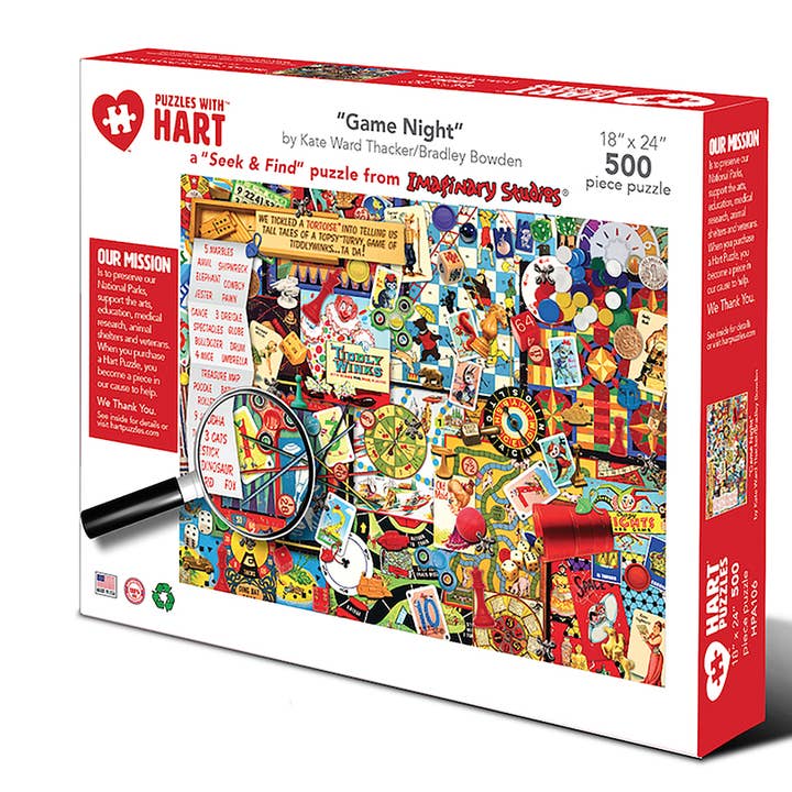 Game Night for wholesale by Hart Puzzles