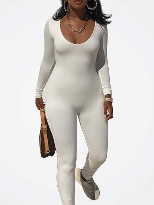 Fashion Combination - Wholesale Jumpsuit - Women's - slim fit bodycon jumpsuit8