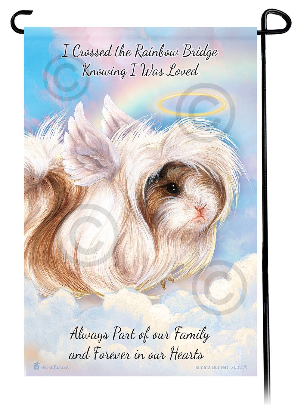 Pet Gifts USA, LLC - Venta al por mayor Bandera y manga de viento - Bandera conmemorativa peruana de cobaya0