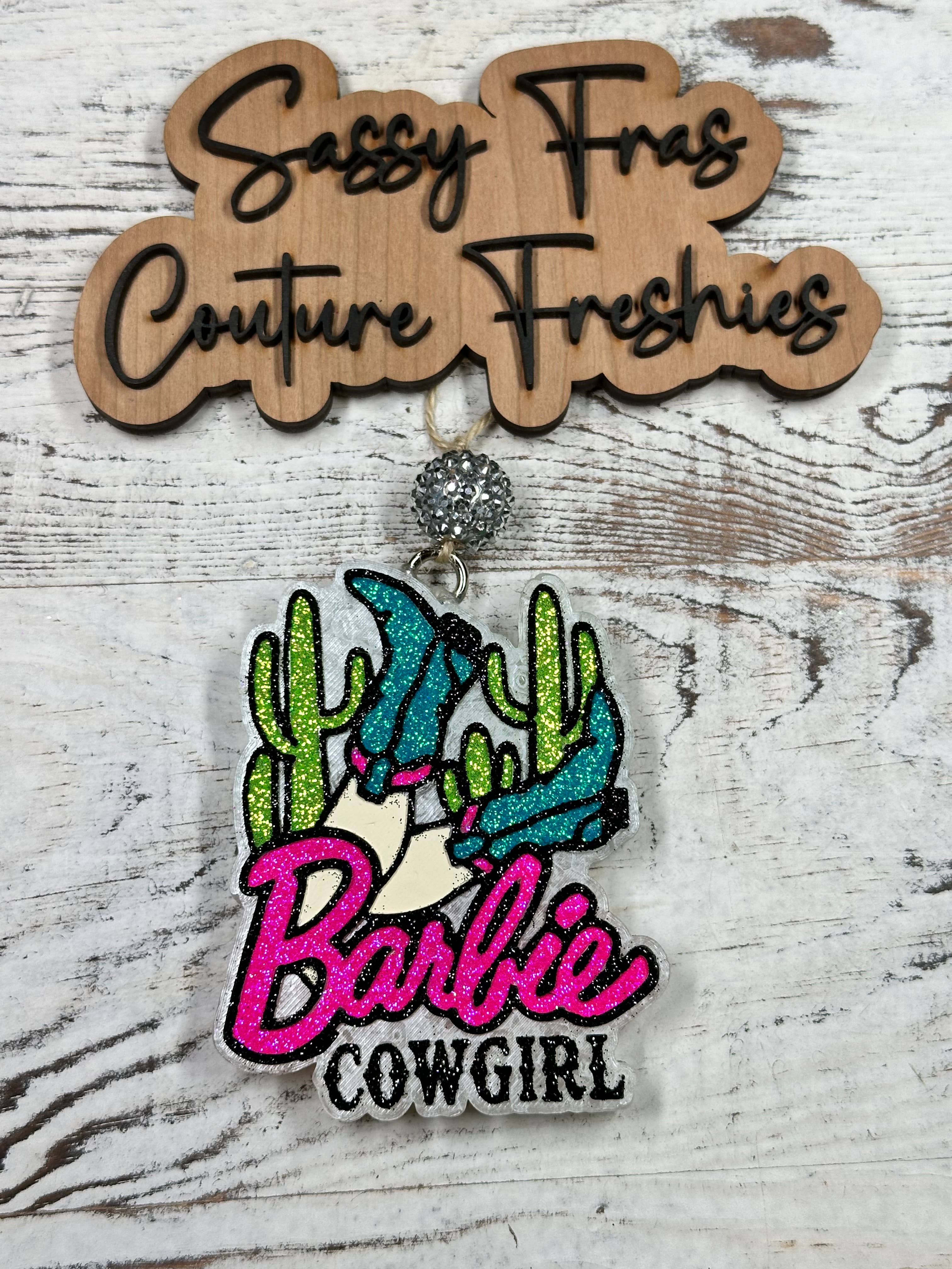 Wholesale Blonde Cowgirl Car Freshie for your store Faire