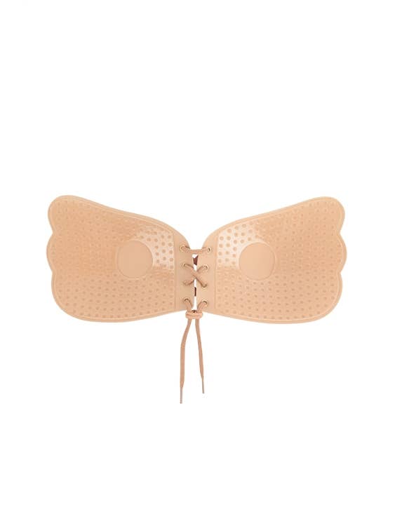 MYS Wholesale Inc - Wholesale Bra - Women's - Wing Shape Rope Pull Reusable Strapless Nu Bra w Nipple Tape1