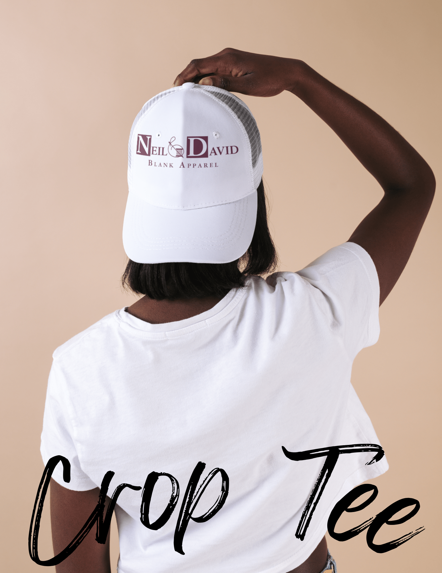 Neil & David - Wholesale Shirt - Women's - Neil & David Crop Top Trendy Short Sleeve T-shirt OPEN SIZE6