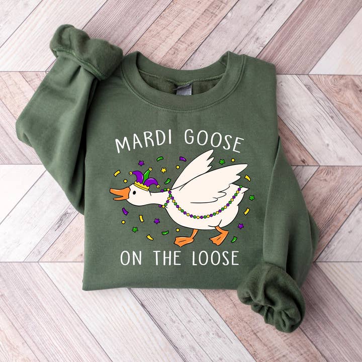 Feestelijke Mardi Kleding Shirt, Op De Losse Trui voor wholesale door DLT Ecommerce