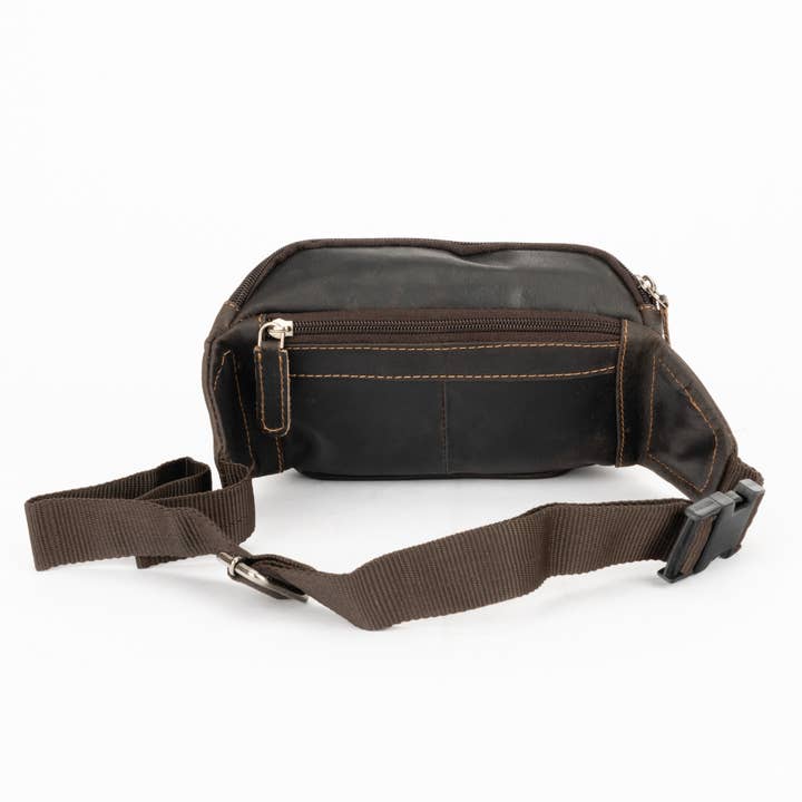 Greenwood Leather - Wholesale Belt Bag - Unisex - Echuca Unisex Leather Belt Bag