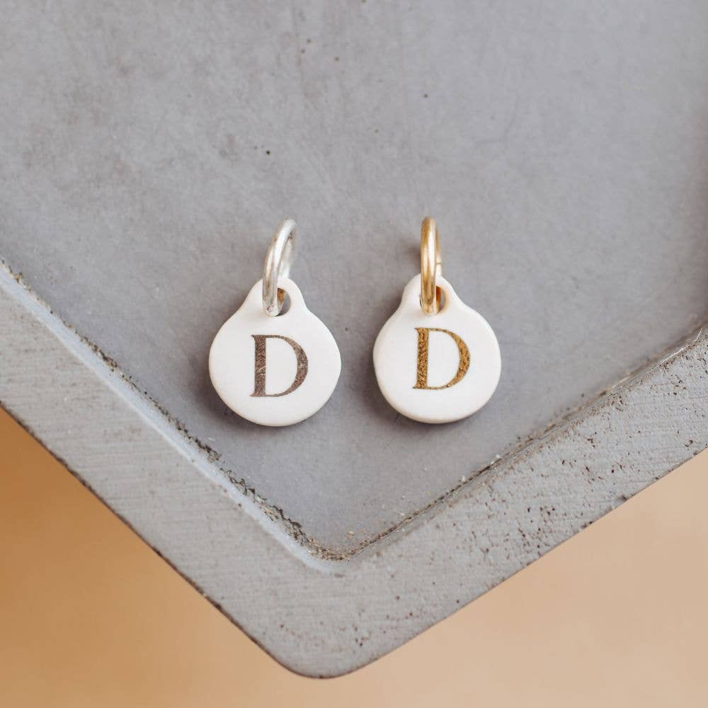 Bel Kai - Wholesale Individual Charm/Pendant - Ceramic Initial Charm4