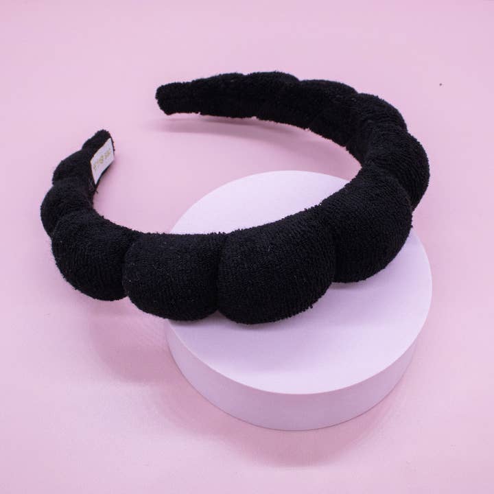 Frog Sac - Wholesale Spa Headband - Headbands for Washing Face - Spa Headband with Scrunchies