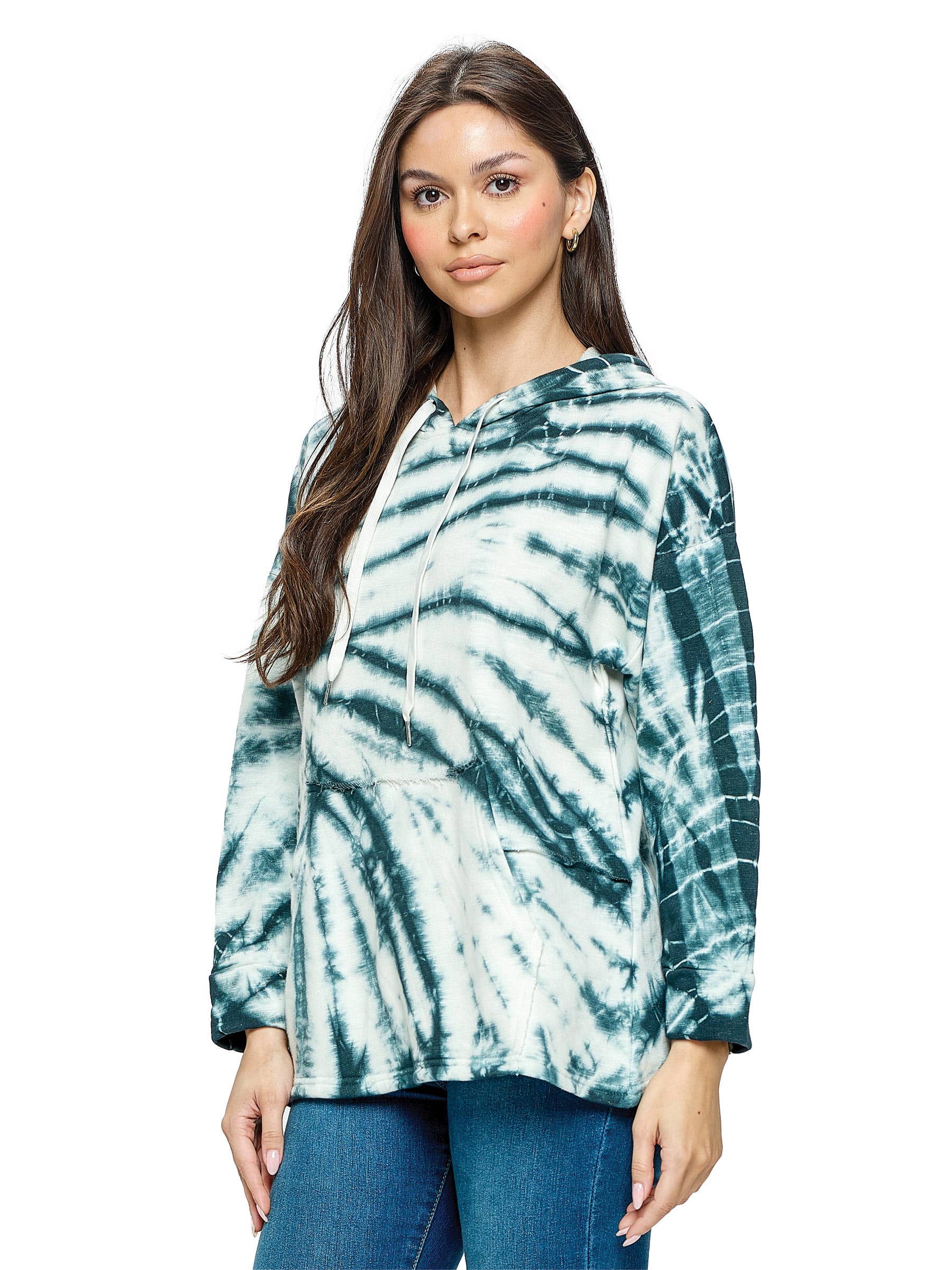 Yak & Yeti - Wholesale Hoodie - Women's - SALE Hoodie Boho Pullover Tie dye1