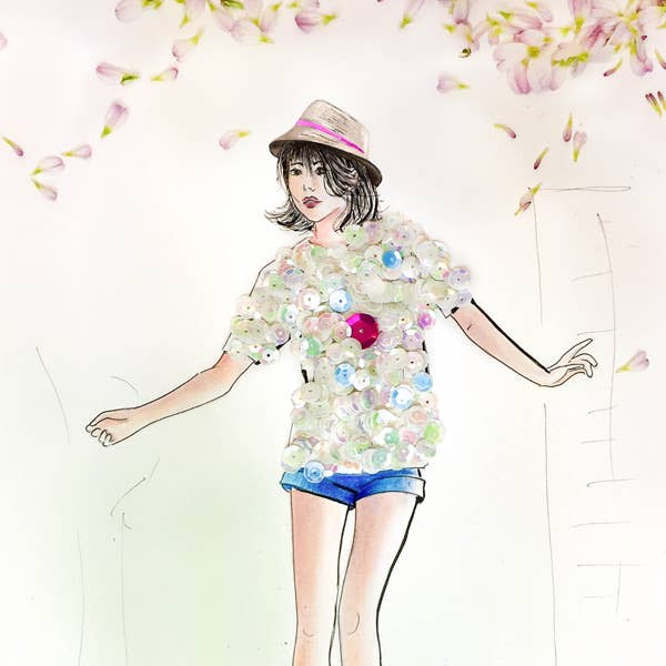 Lütteblüten - Wholesale Everyday Greeting Card - Roller Skates - Card with envelope1