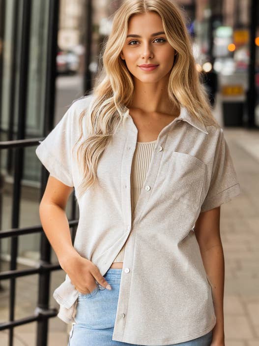 CAMISA DE PUNTO CON BOTONES ET7154-10 para venta al por mayor de HEIMISH