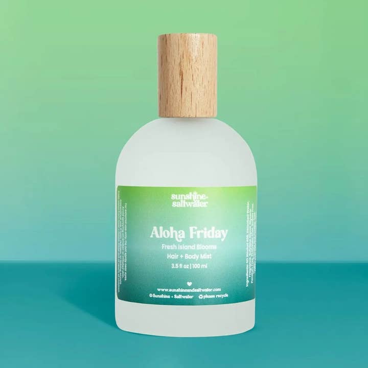 Aloha Friday | Brume pour le corps pour la vente par Sunshine + Saltwater