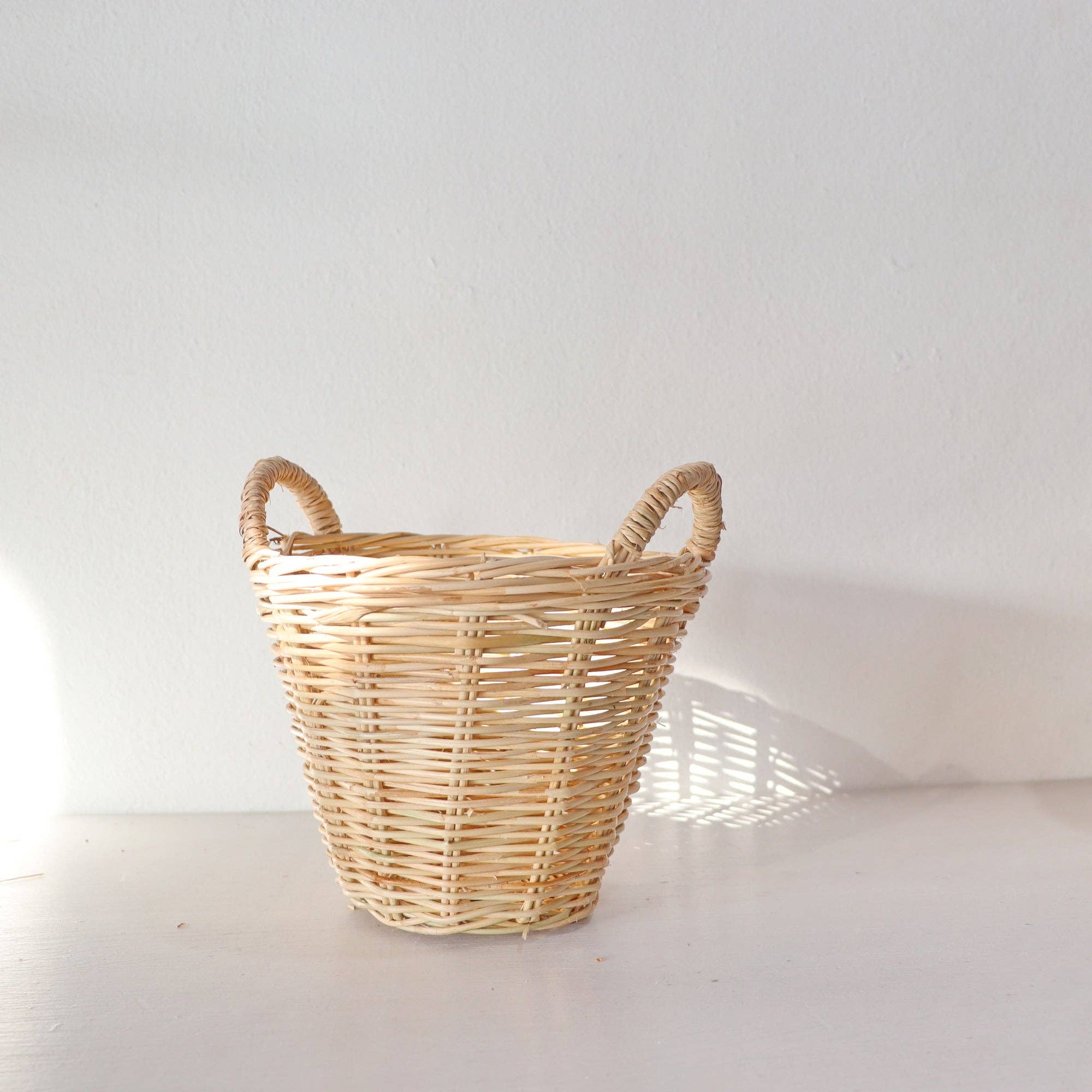 Thaihomeshop - Vente Paniers - Petit panier en rotin thaïlandais - Rangement et organisation7