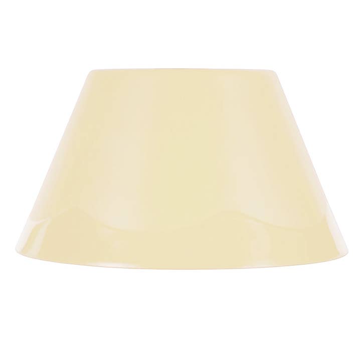 Tosel Shop - Wholesale Lamp Shade - POLYCONE - Cream Plastic Conical Lampshade