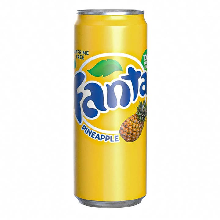 Pops Distro Inc - Wholesale Soda/Carbonated Drink - Fanta Pineapple (330ml) (China) 6-Pack