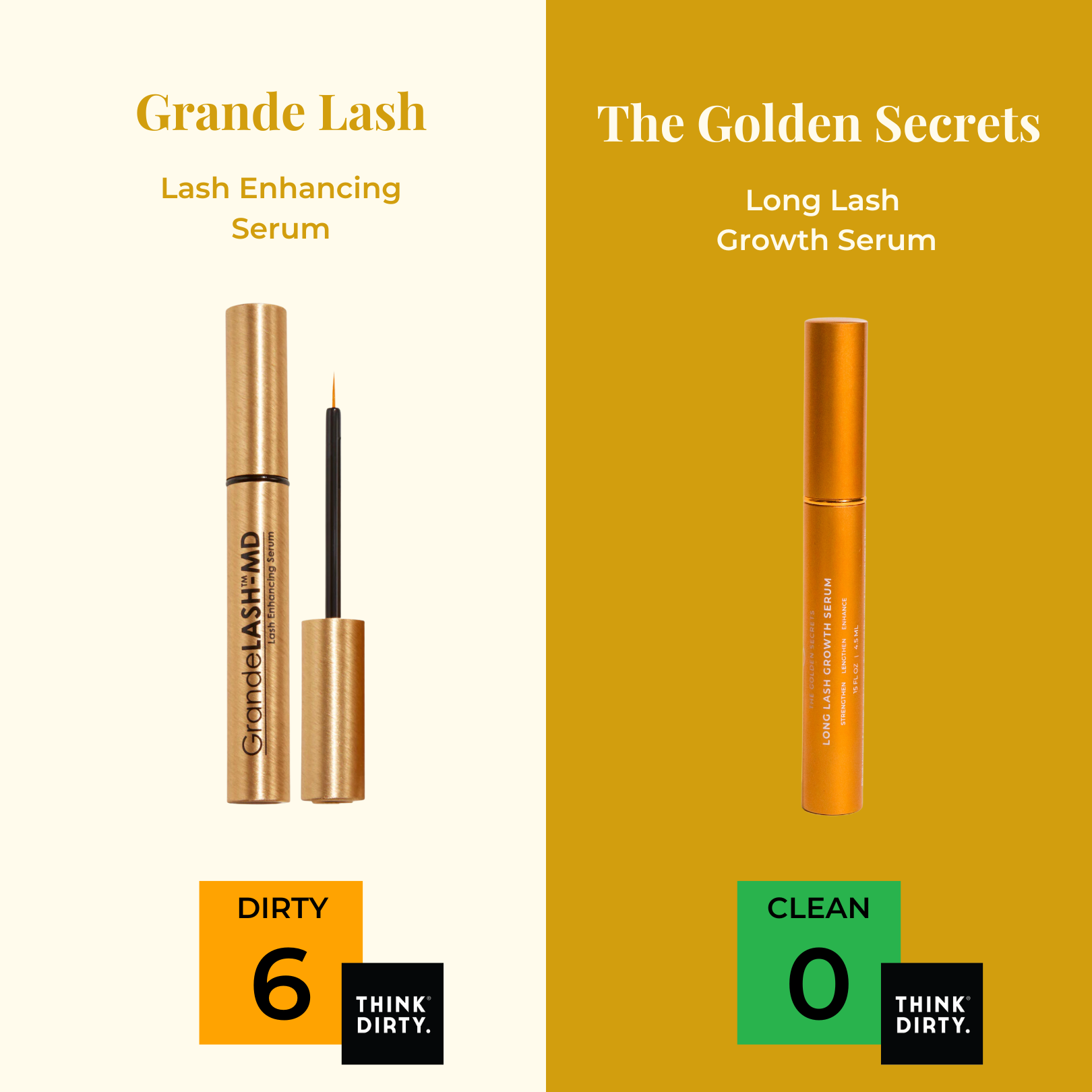 The Golden Secrets - Wholesale Eyelash/Brow Serum - Long Lash Growth Serum9