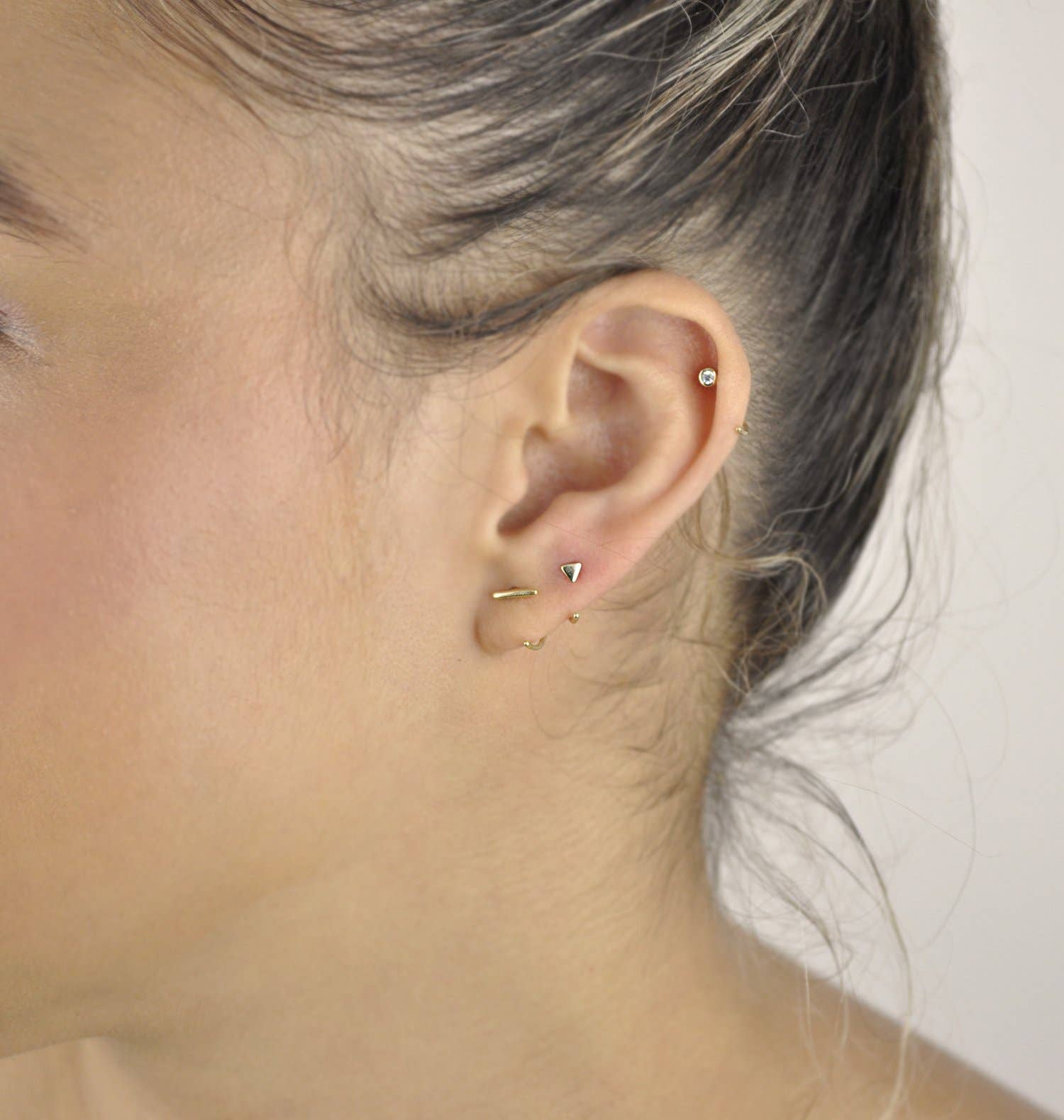 Ofina Jewelry – wholesale Huggie earrings – CZ Open Huggies1