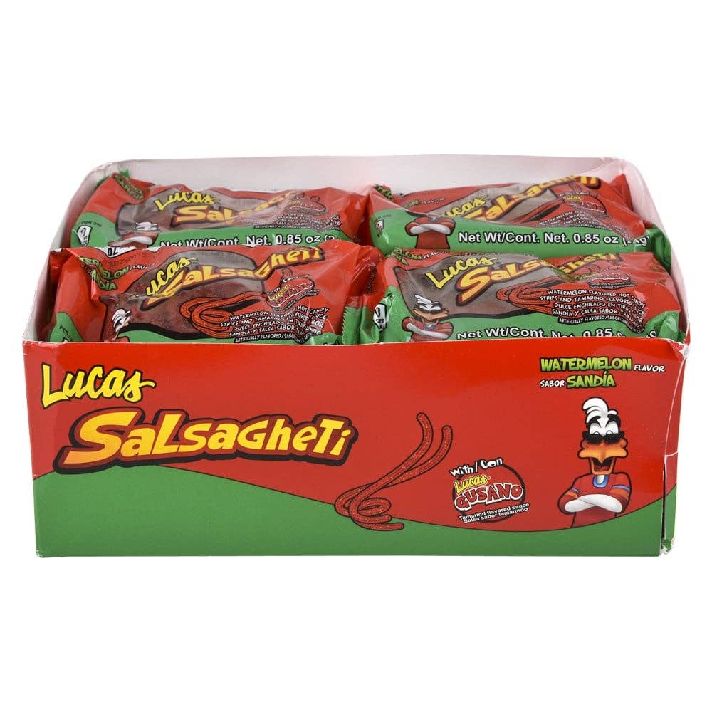 La Luna Bella - Toys - Wholesale Hard Candy - SALSAGHETI WATERMELON CANDY  - LLB Candy3