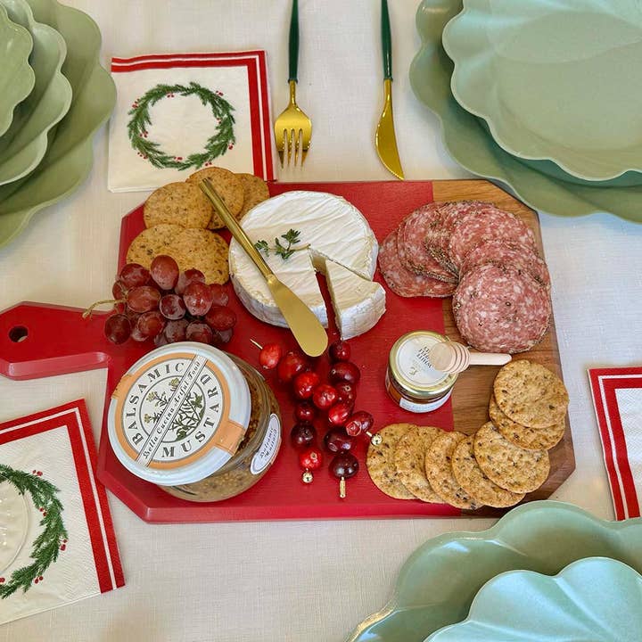 Sophistiplate - Wholesale Cheese Board - Christmas Board Gift Kit: Merry & Bright