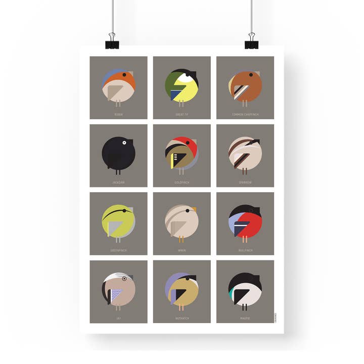 Burones - Wholesale Art Print - Artprint Nederlandse tuinvogels7