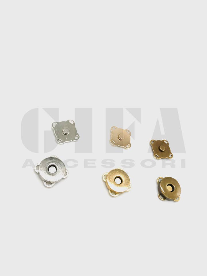 Hoge magneet mm 14 met naaiopeningen voor wholesale door Gifa Accessori