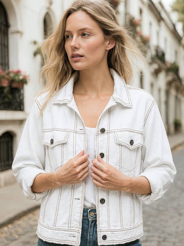 Nahia Cotton Jacket for wholesale by Gretty Zueger