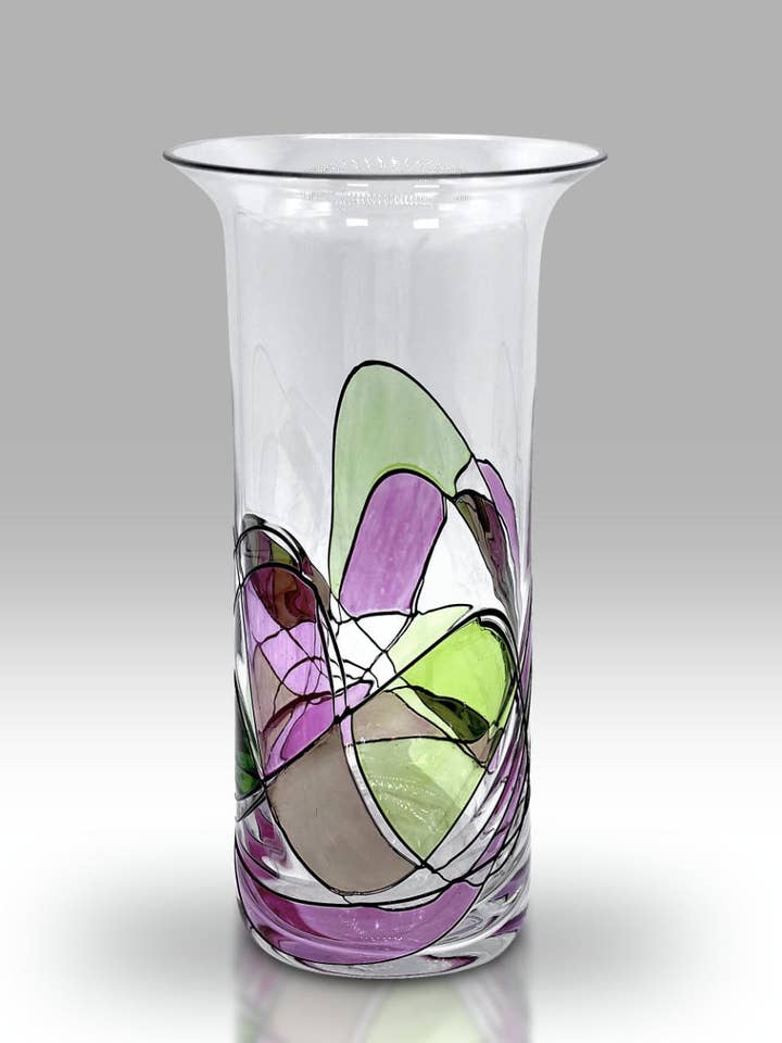 Mosaic Harmony - 22 cm Chorus Buketvase - 2217-21 for engroshandel hos Nobile Glassware Ltd.