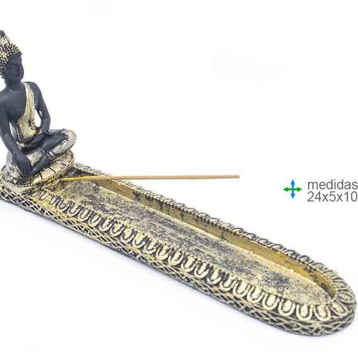 P. Inc. Buddha Gold Resin 24x5x10cm for wholesale by Esoterica Arte