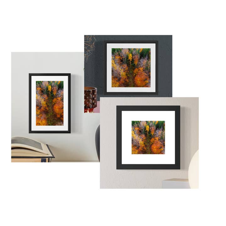 miniatures | Blaze Below IV | Berlin, Vermont for wholesale by wjd photography