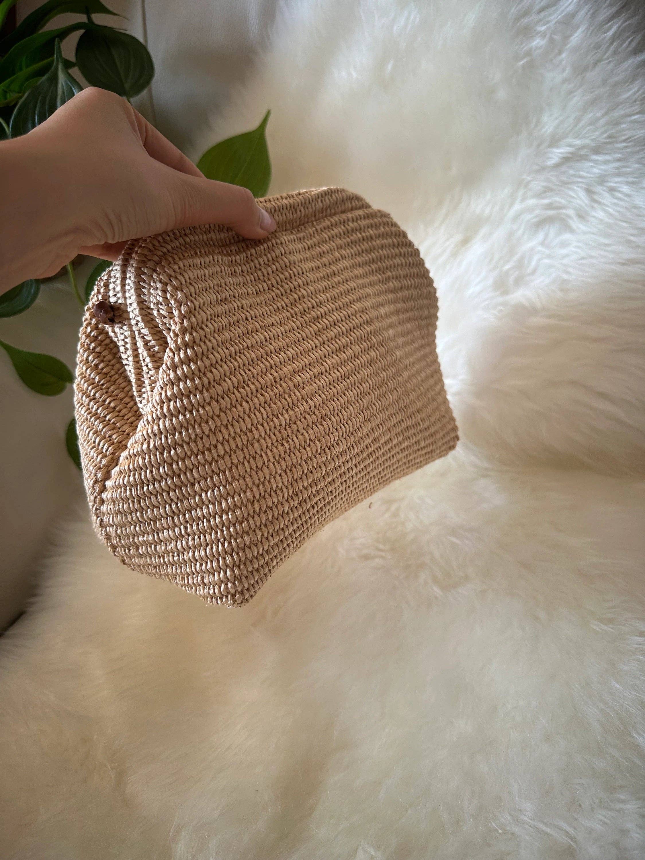 Zhade - Venta al por mayor Bandolera - Mujer - ALOAH rafia - maxi bolso de mano16