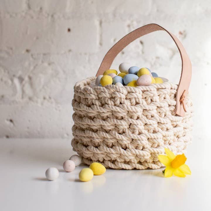 Flax & Twine - Wholesale DIY Craft Kit - Brooklyn Basket Kit