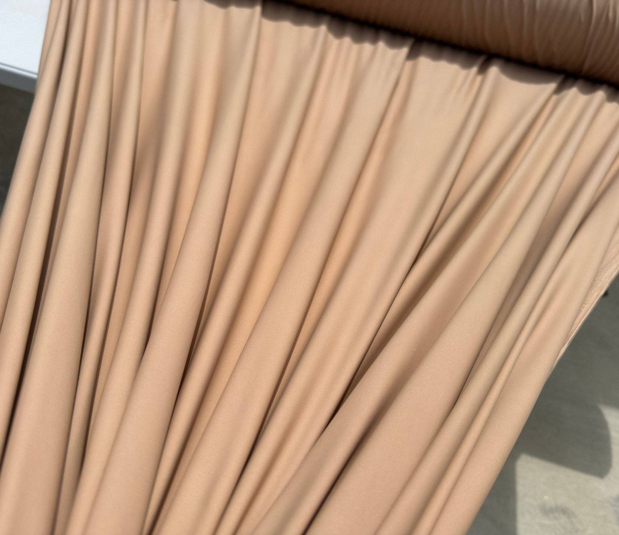 GalaTextile – Großhandel Stoff – Mattes, nudefarbenes Nylon-Spandex-Gewebe, 4-Wege-Stretch von Yard, für Bademode, Lycra-Gewebe, Sportbekleidung, Sportbekleidung, Sportbekleidung, Unterwäsche, Brautstoff4
